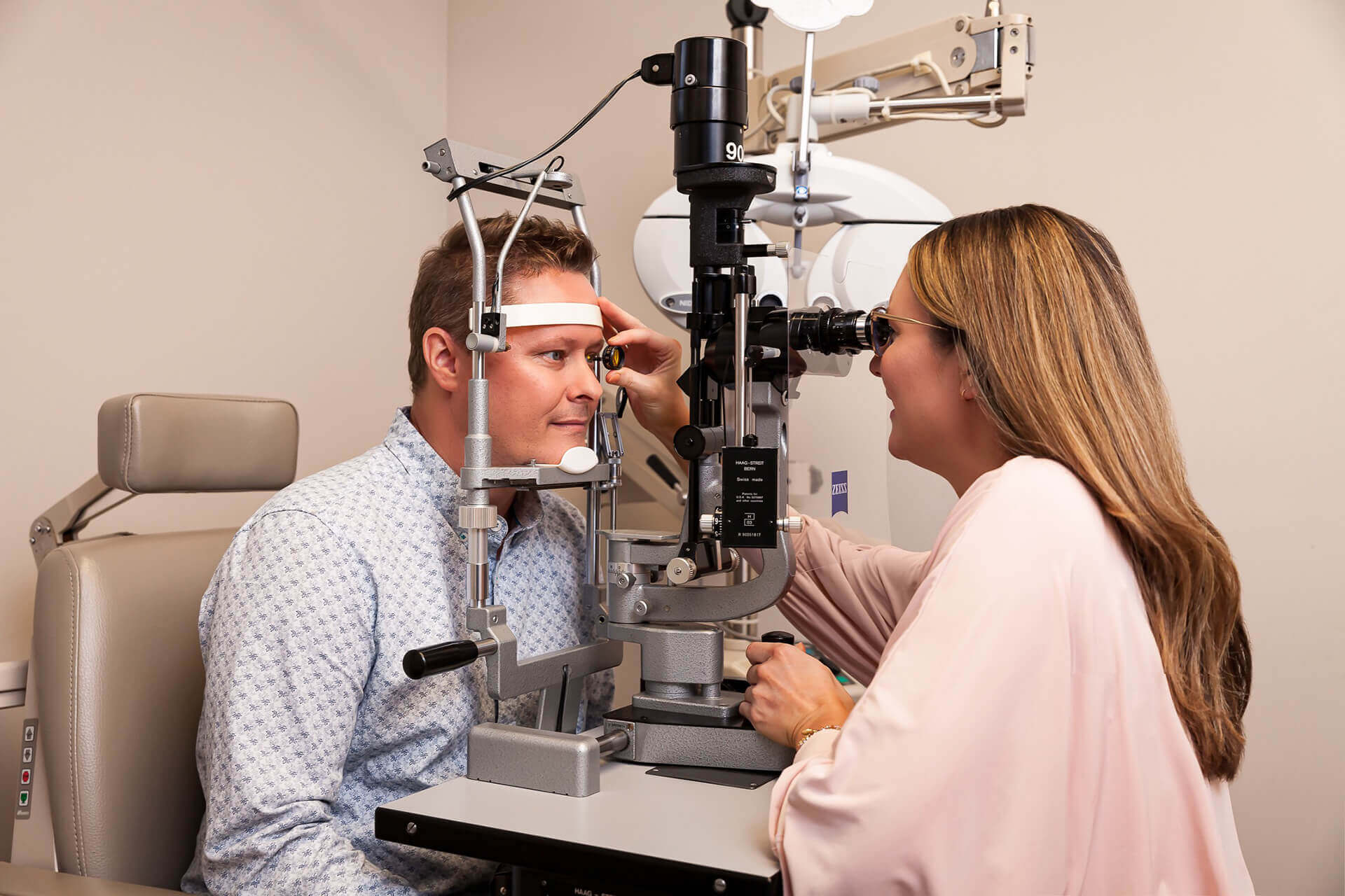 Comprehensive eye exam
